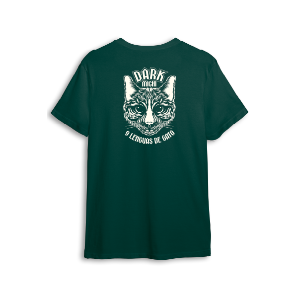 CAMISETA VERDE JADE DARK MICHI