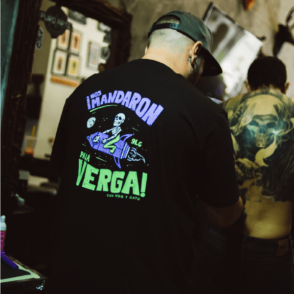 CAMISETA NEGRA NMPLV