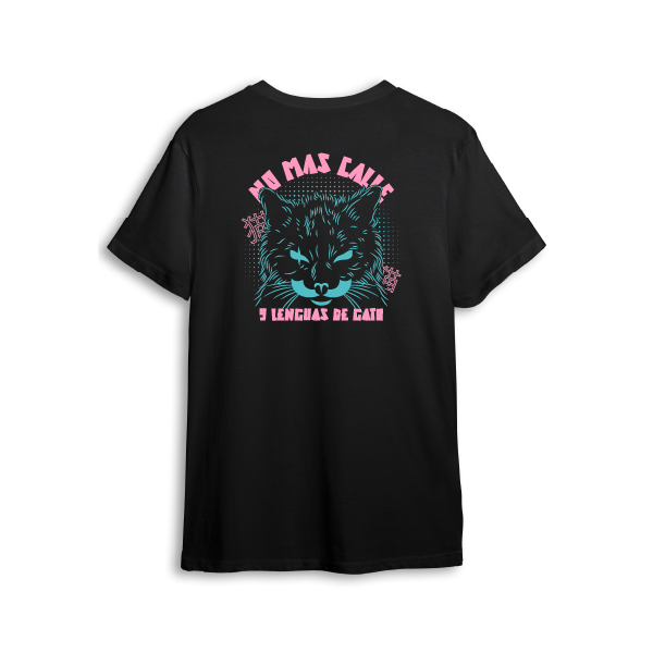 CAMISETA NEGRA NO MÁS CALLE