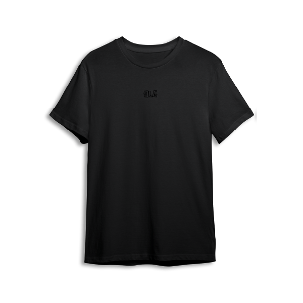 CAMISETA NEGRA BÁSICA 9LG CONTORNO NG