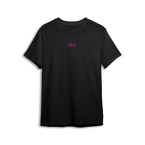 CAMISETA NEGRA BÁSICA 9LG CONTORNO MAG