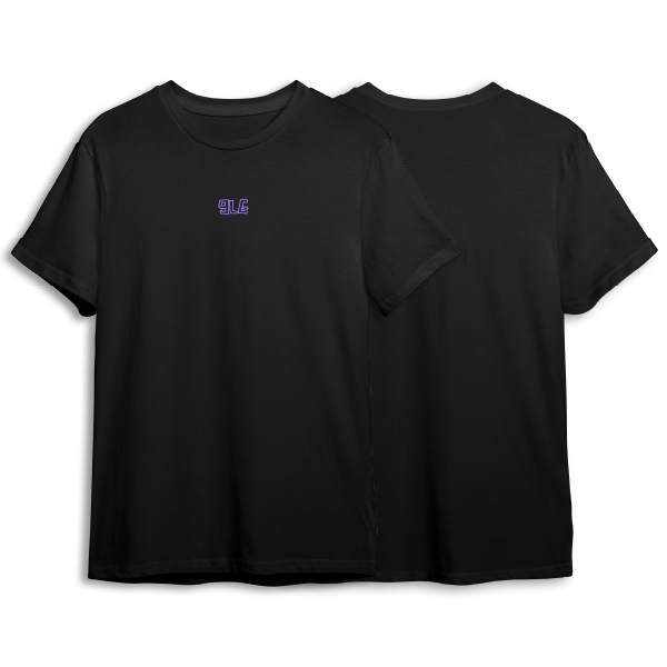 CAMISETA NEGRA BÁSICA 9LG CONTORNO VL
