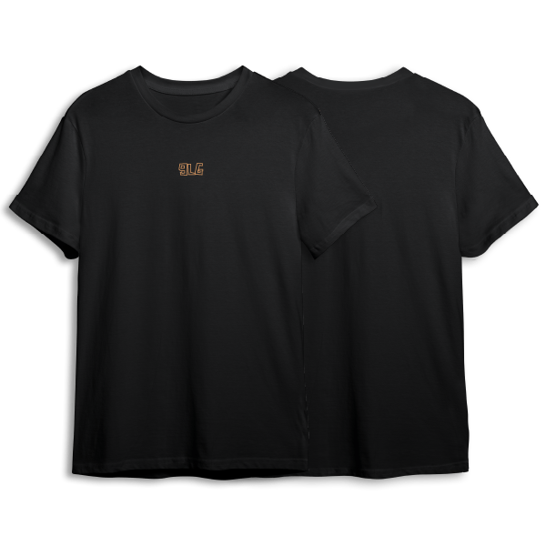 CAMISETA NEGRA BÁSICA 9LG CONTORNO TER