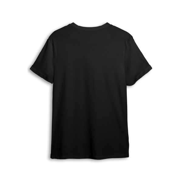 CAMISETA NEGRA BÁSICA 9LG CONTORNO CRM