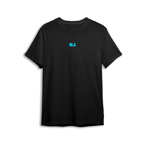 CAMISETA NEGRA BÁSICA 9LG AZUL