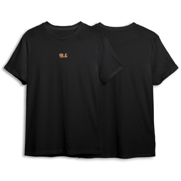CAMISETA NEGRA BÁSICA 9LG TERRACOTA